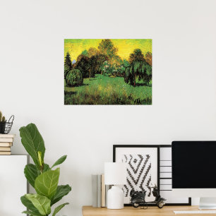 The Poet's Garden by Vincent van Gogh Poster
