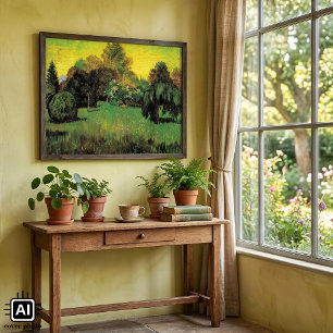 The Poet's Garden by Vincent van Gogh Poster