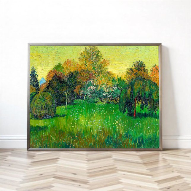 The Poet's Garden by Vincent Van Gogh Poster (Creator Uploaded)