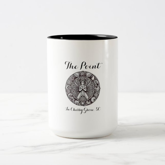 "The Point in Cherry Grove, SC" mug (Center)