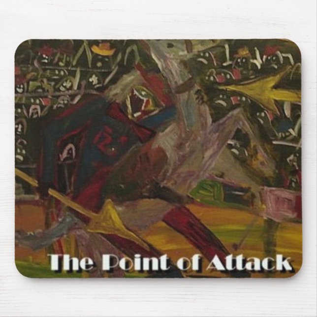 THE POINT OF ATTACK MOUSE MAT (Front)