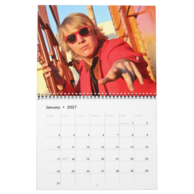 The Pointless 2010 Members Calendar (Jan 2027)