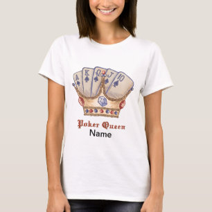The Poker Queen t-shirt