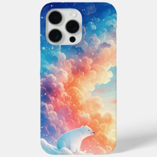 The Polar Bear Winter Reverie iPhone 15 Pro Max Case