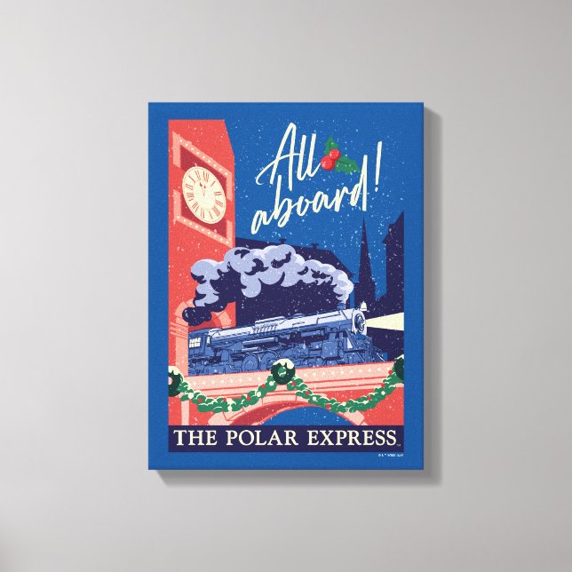 The Polar Express - All Aboard! Canvas Print (Front)