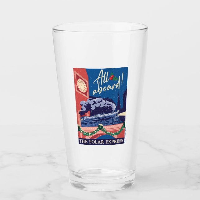 The Polar Express - All Aboard! Glass (Front)