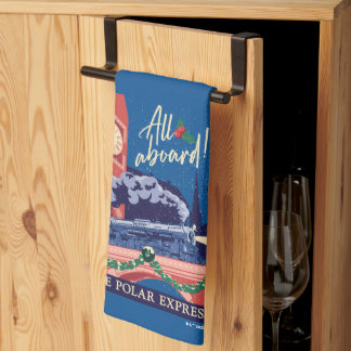 The Polar Express - All Aboard! Tea Towel