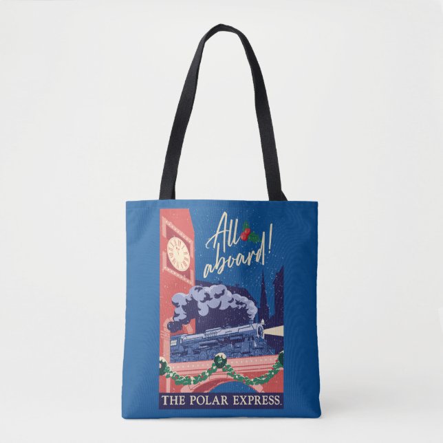 The Polar Express - All Aboard! Tote Bag (Front)
