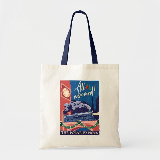 The Polar Express - All Aboard! Tote Bag (Front)