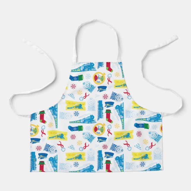 The Polar Express | Christmas Icon Pattern Apron (Front)