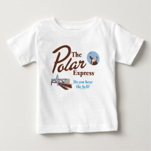 The Polar Express "Do You Hear The Bell" Retro Baby T-Shirt