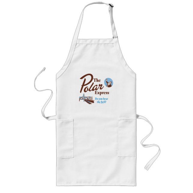 The Polar Express | "Do You Hear The Bell" Retro Long Apron (Front)