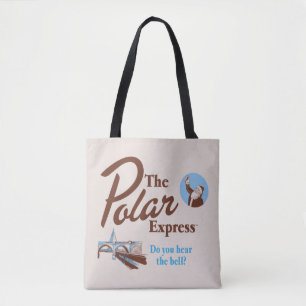 The Polar Express "Do You Hear The Bell" Retro Tote Bag