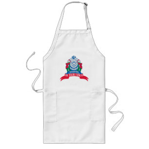 The Polar Express   Elves Standing By Train Long Apron