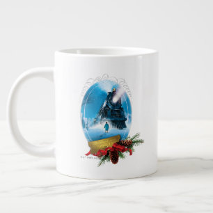 The Polar Express   Holiday Framed Train Arrival Large Coffee Mug