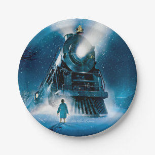 The Polar Express Pajama Slumber Party Paper Plate