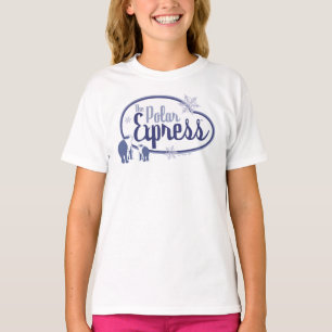 The Polar Express   Polar Bears Retro Graphic T-Shirt