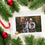 The Polar Express Sleigh Bell | Christmas Photo Holiday Card<br><div class="desc">Celebrate the Holiday's with this custom Christmas postcard from the Polar Express. Personalise by adding custom text!</div>