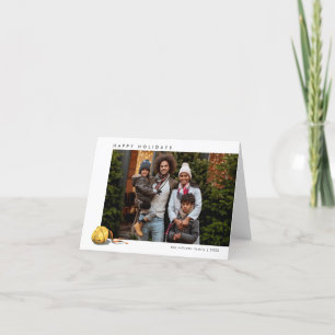 The Polar Express Sleigh Bell   Photo Holiday Card