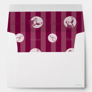The Polar Express Striped Santa Claus Pattern Envelope