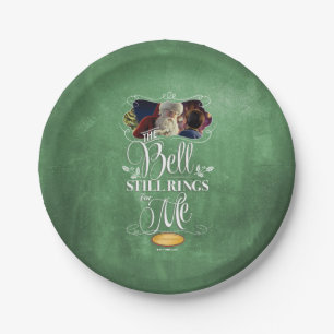 The Polar Express   "The Bell Still Rings For Me" Paper Plate