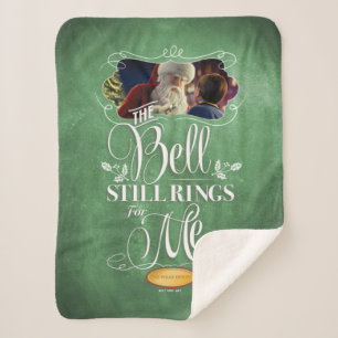 The Polar Express   "The Bell Still Rings For Me" Sherpa Blanket