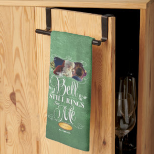 The Polar Express   "The Bell Still Rings For Me" Tea Towel