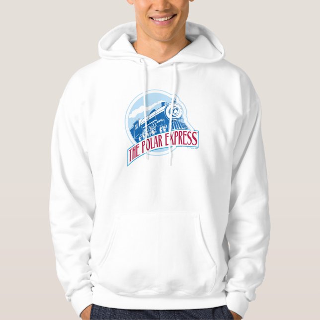 The Polar Express | Train Badge Hoodie (Front)