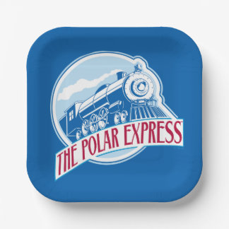 The Polar Express | Train Badge Paper Plate