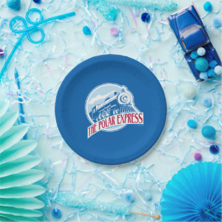 The Polar Express | Train Badge Paper Plate