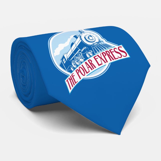 The Polar Express | Train Badge Tie (Rolled)
