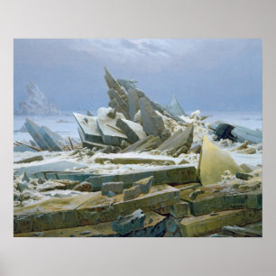 The Polar Sea, 1824 Poster