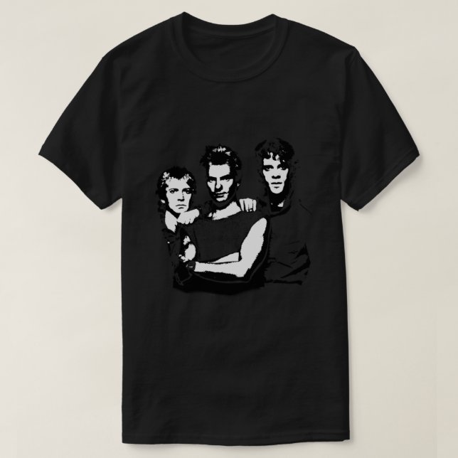 The Police Band Music Legend T-Shirt (Design Front)