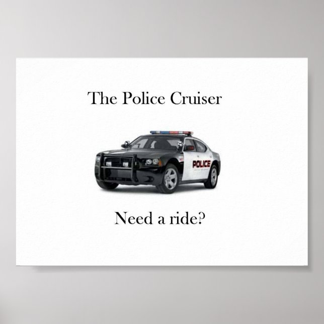 The Police Cruiser Poster (Front)