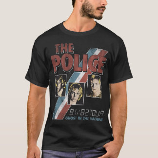 The Police Ghost in the Machine 81/82 World Tour V T-Shirt