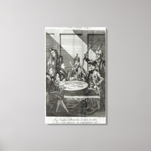 The Polish Plumb Cake, c.1772 Canvas Print