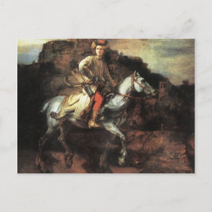The Polish Rider Postcard