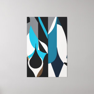 The Polygonal Abstract Canvas Print