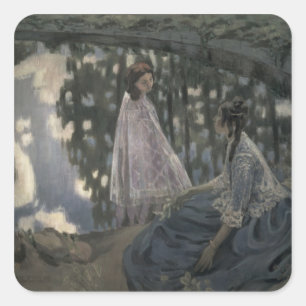 The Pond, 1902 Square Sticker
