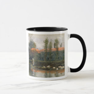 The Pond of William Morris Works at Merton Abbey ( Mug