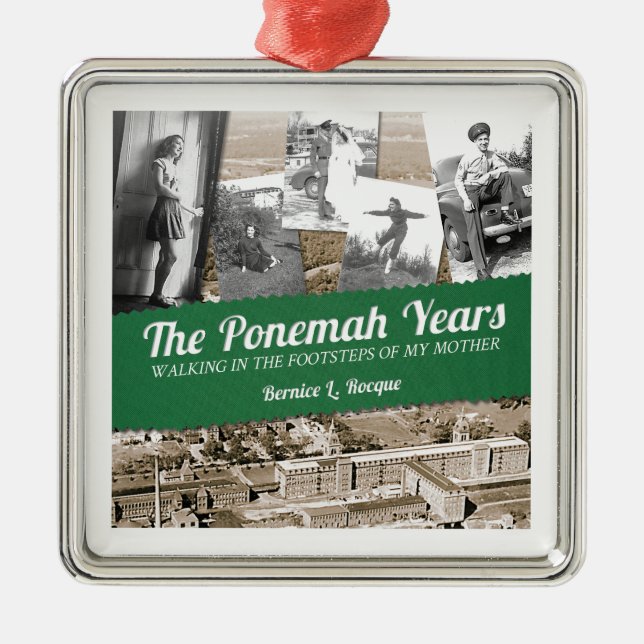 The Ponemah Years... Metal Tree Decoration (Front)