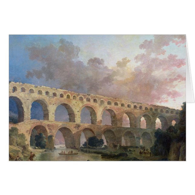 The Pont du Gard, Nimes, c.1786 (Front Horizontal)