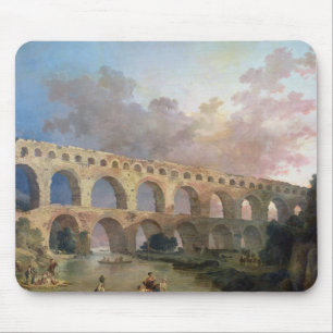 The Pont du Gard, Nimes, c.1786 Mouse Mat