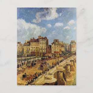 The pont Neuf by Camille Pissarro Postcard