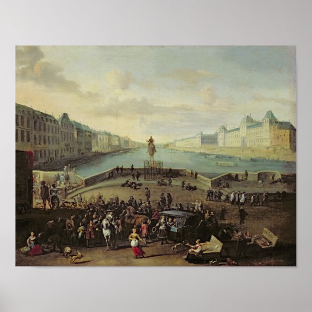 The Pont Neuf, Paris, 1665-69 Poster (Front)