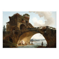 The Ponte Salario, 1775 by Hubert Robert