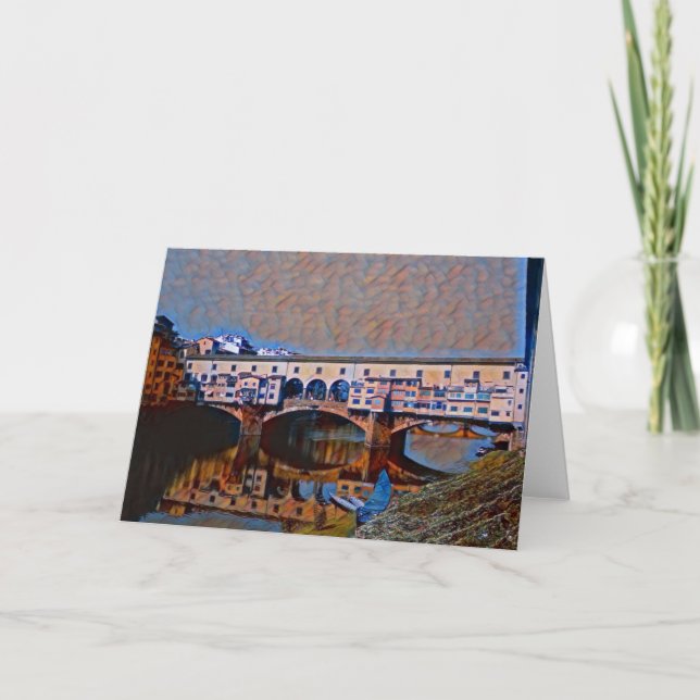 The Ponte Vecchio Card (Front)