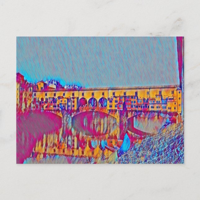 The Ponte Vecchio Card (Front)