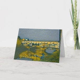 The Ponte Vecchio Card