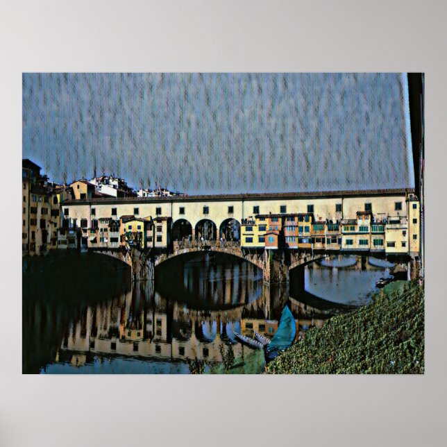 The Ponte Vecchio Card Poster (Front)